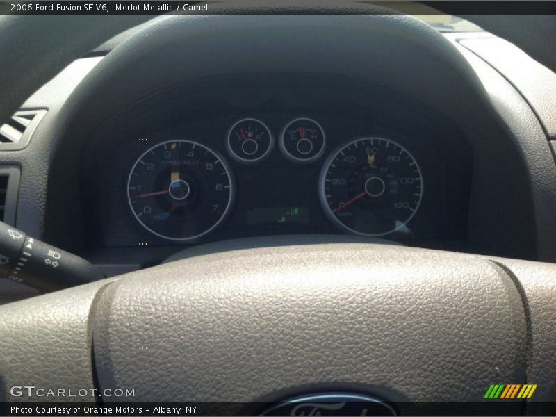 Merlot Metallic / Camel 2006 Ford Fusion SE V6