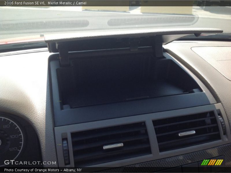 Merlot Metallic / Camel 2006 Ford Fusion SE V6