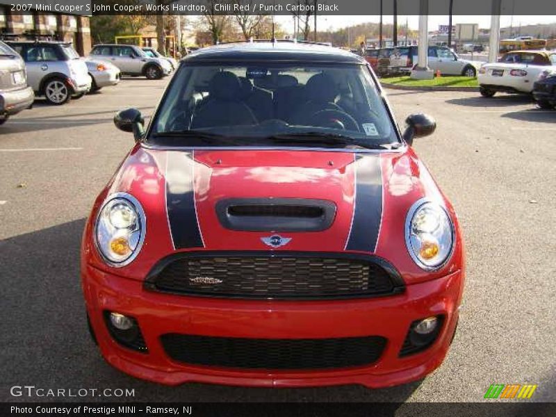 Chili Red / Punch Carbon Black 2007 Mini Cooper S John Cooper Works Hardtop