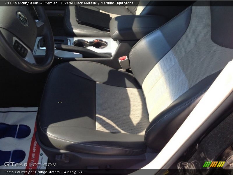 Tuxedo Black Metallic / Medium Light Stone 2010 Mercury Milan I4 Premier