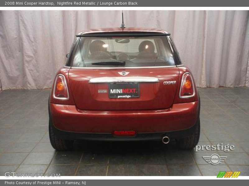 Nightfire Red Metallic / Lounge Carbon Black 2008 Mini Cooper Hardtop