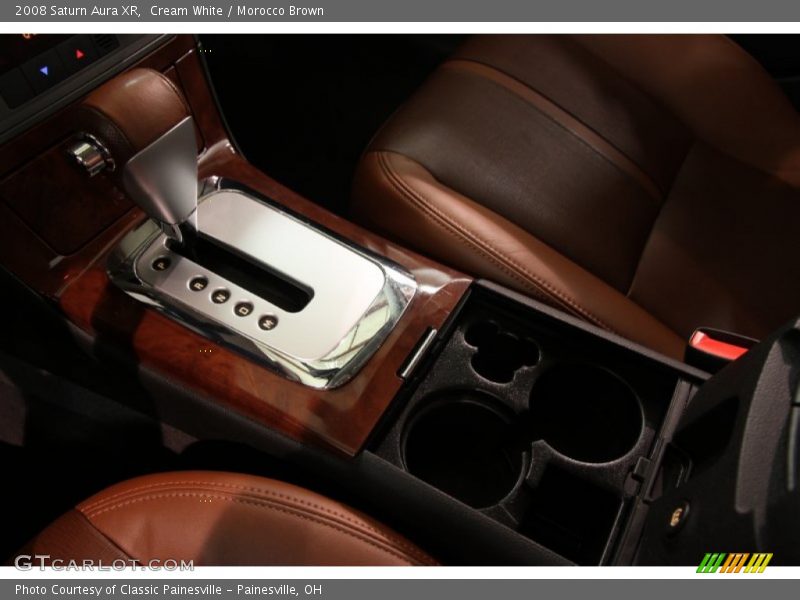 Cream White / Morocco Brown 2008 Saturn Aura XR