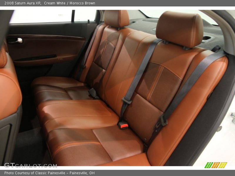 Rear Seat of 2008 Aura XR