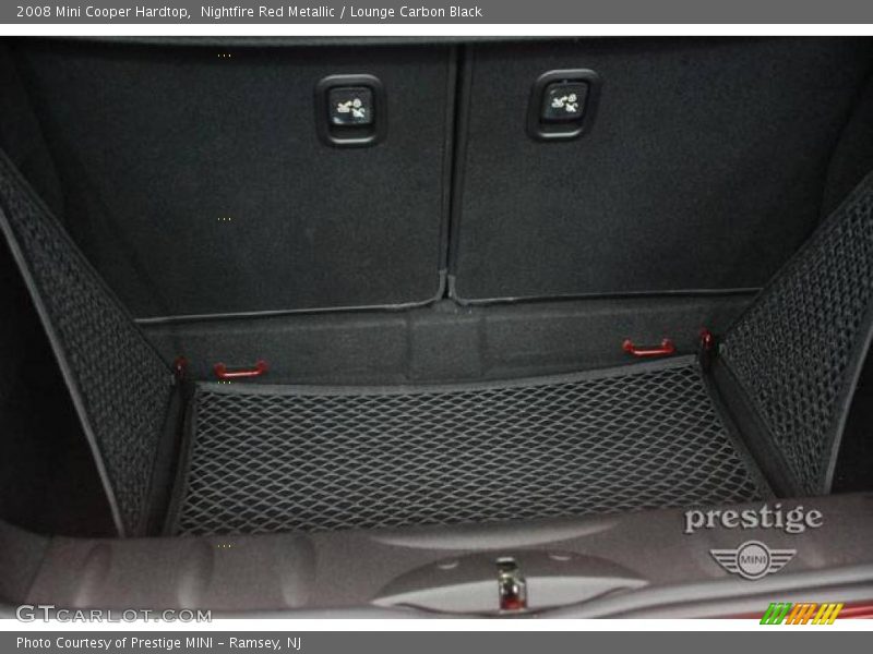 Nightfire Red Metallic / Lounge Carbon Black 2008 Mini Cooper Hardtop