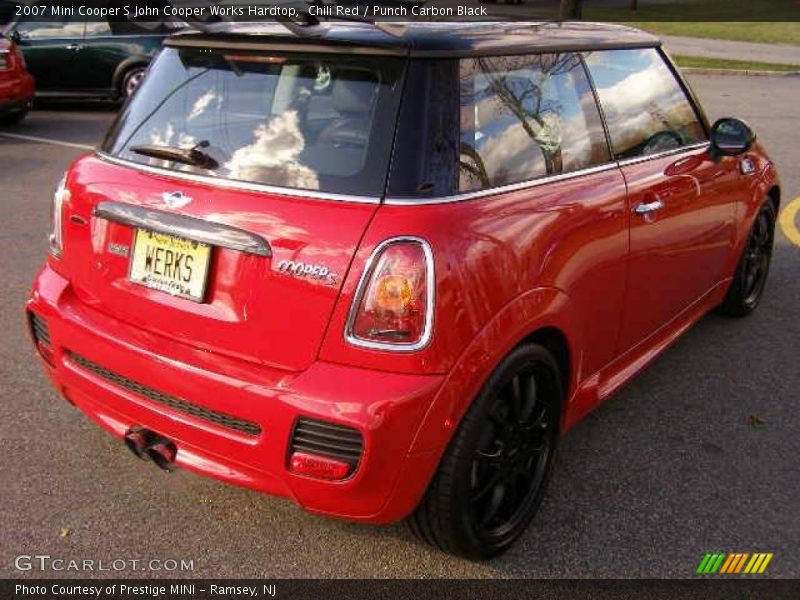 Chili Red / Punch Carbon Black 2007 Mini Cooper S John Cooper Works Hardtop