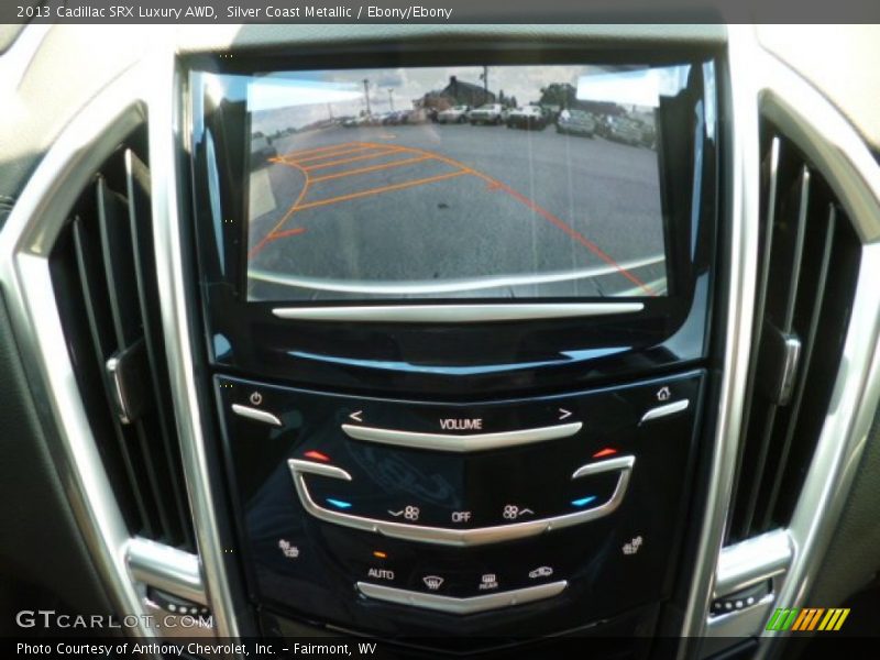 Silver Coast Metallic / Ebony/Ebony 2013 Cadillac SRX Luxury AWD