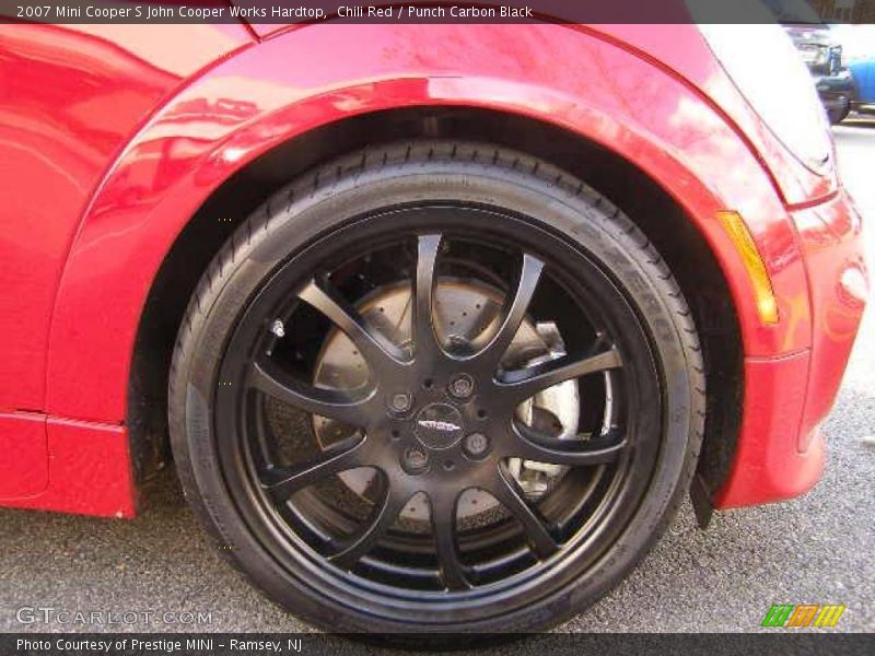 Chili Red / Punch Carbon Black 2007 Mini Cooper S John Cooper Works Hardtop