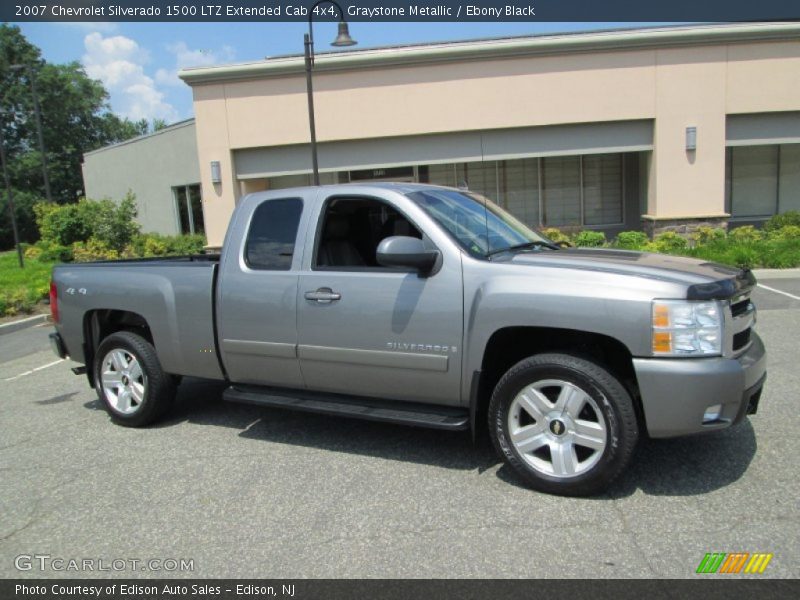  2007 Silverado 1500 LTZ Extended Cab 4x4 Graystone Metallic