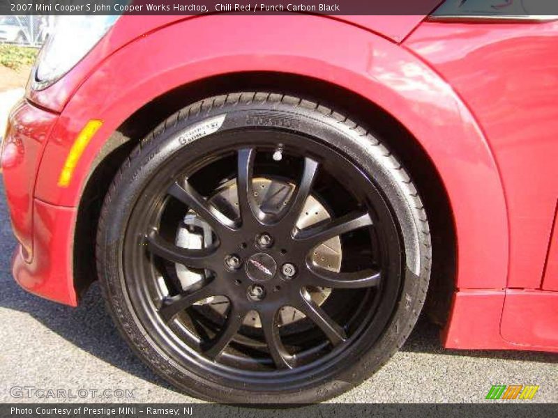 Chili Red / Punch Carbon Black 2007 Mini Cooper S John Cooper Works Hardtop