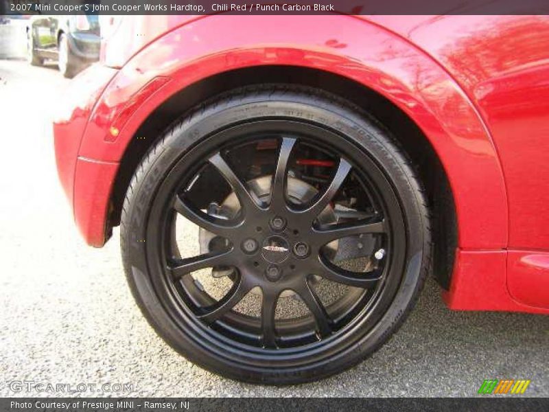 Chili Red / Punch Carbon Black 2007 Mini Cooper S John Cooper Works Hardtop