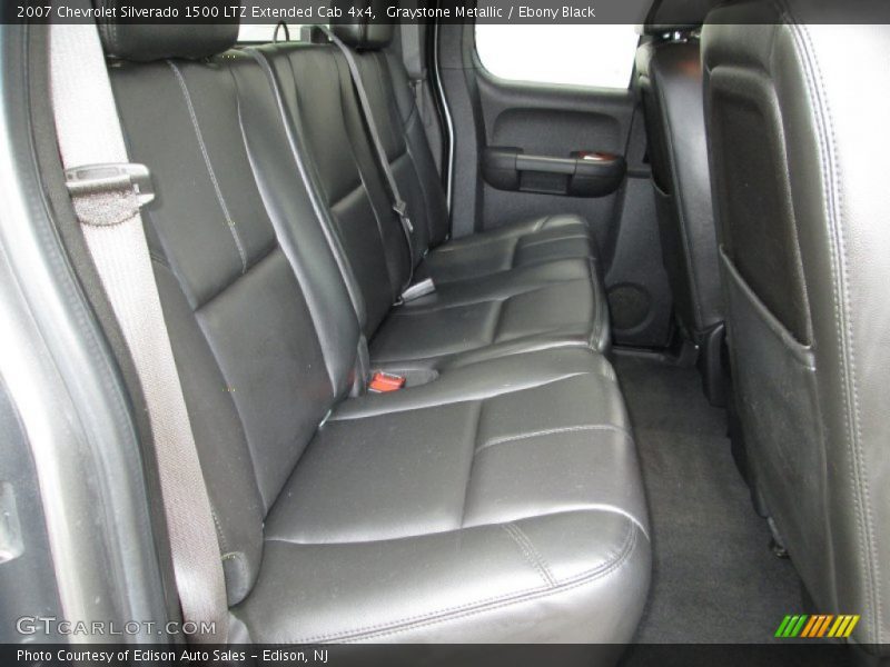 Rear Seat of 2007 Silverado 1500 LTZ Extended Cab 4x4