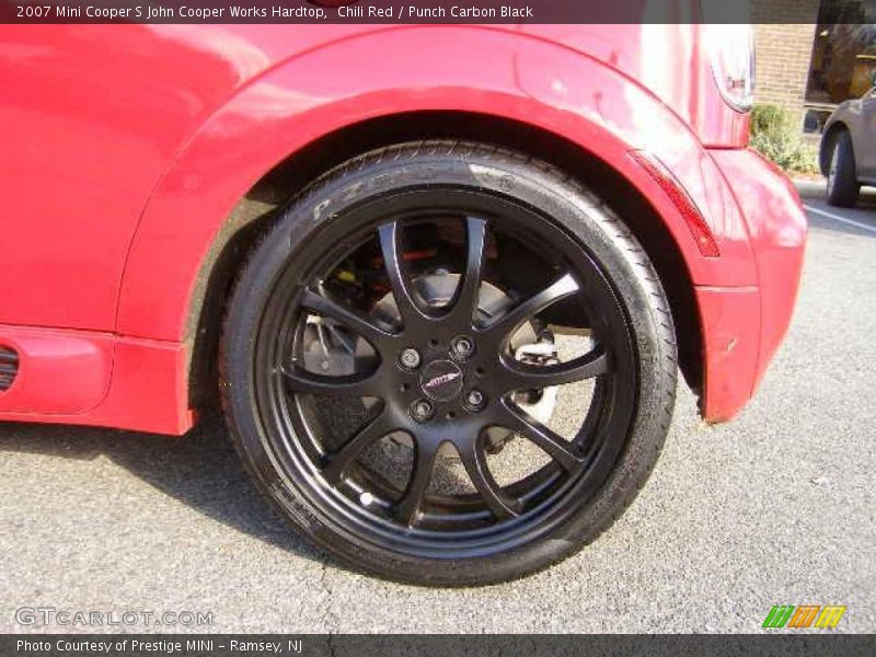 Chili Red / Punch Carbon Black 2007 Mini Cooper S John Cooper Works Hardtop