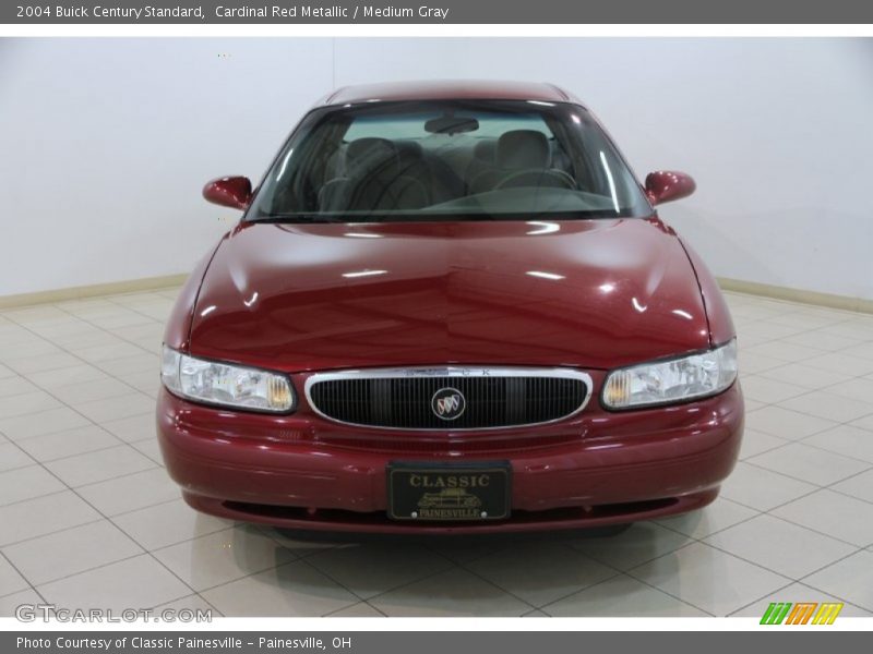 Cardinal Red Metallic / Medium Gray 2004 Buick Century Standard