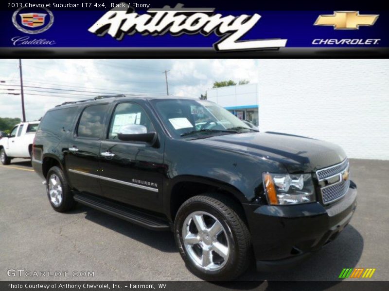 Black / Ebony 2013 Chevrolet Suburban LTZ 4x4