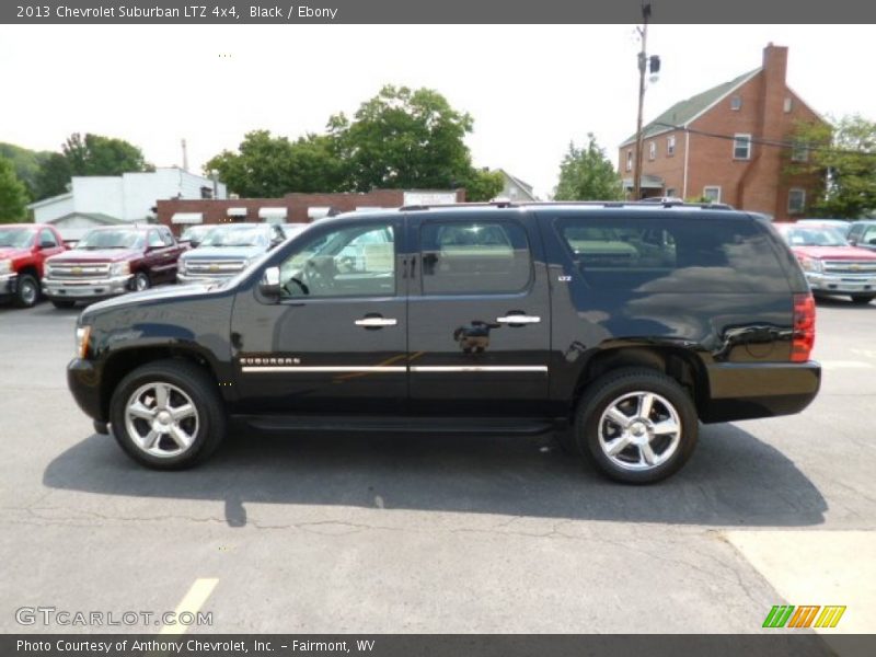 Black / Ebony 2013 Chevrolet Suburban LTZ 4x4