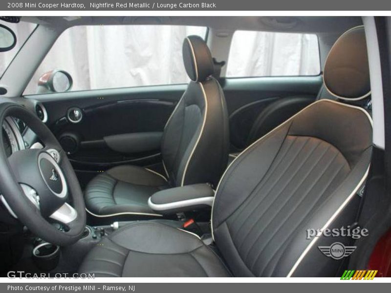 Nightfire Red Metallic / Lounge Carbon Black 2008 Mini Cooper Hardtop