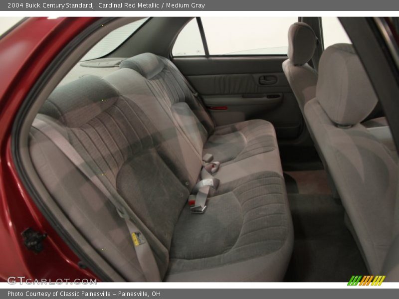 Cardinal Red Metallic / Medium Gray 2004 Buick Century Standard
