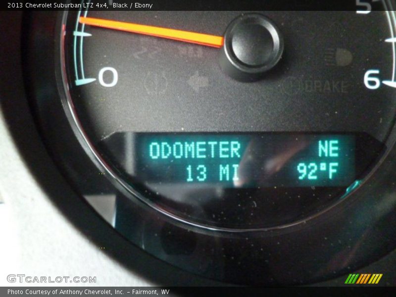 Black / Ebony 2013 Chevrolet Suburban LTZ 4x4