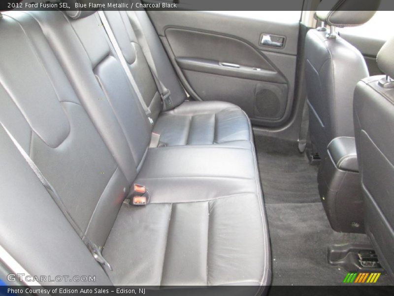 Blue Flame Metallic / Charcoal Black 2012 Ford Fusion SEL