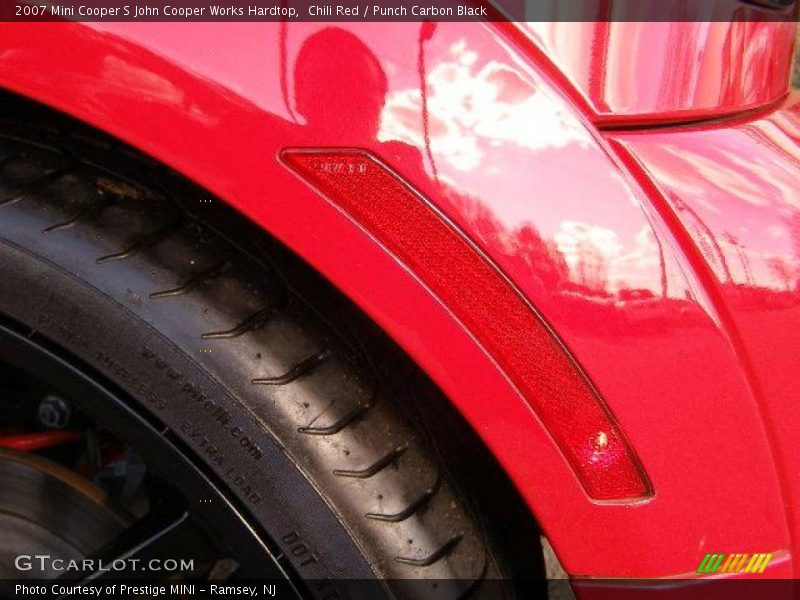 Chili Red / Punch Carbon Black 2007 Mini Cooper S John Cooper Works Hardtop