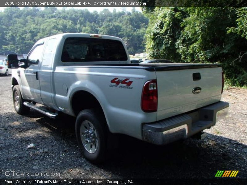 Oxford White / Medium Stone 2008 Ford F350 Super Duty XLT SuperCab 4x4