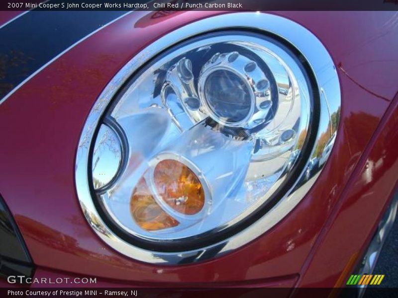 Chili Red / Punch Carbon Black 2007 Mini Cooper S John Cooper Works Hardtop