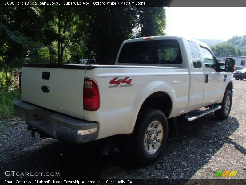 Oxford White / Medium Stone 2008 Ford F350 Super Duty XLT SuperCab 4x4