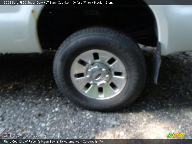 Oxford White / Medium Stone 2008 Ford F350 Super Duty XLT SuperCab 4x4