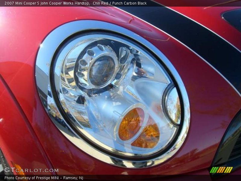 Chili Red / Punch Carbon Black 2007 Mini Cooper S John Cooper Works Hardtop
