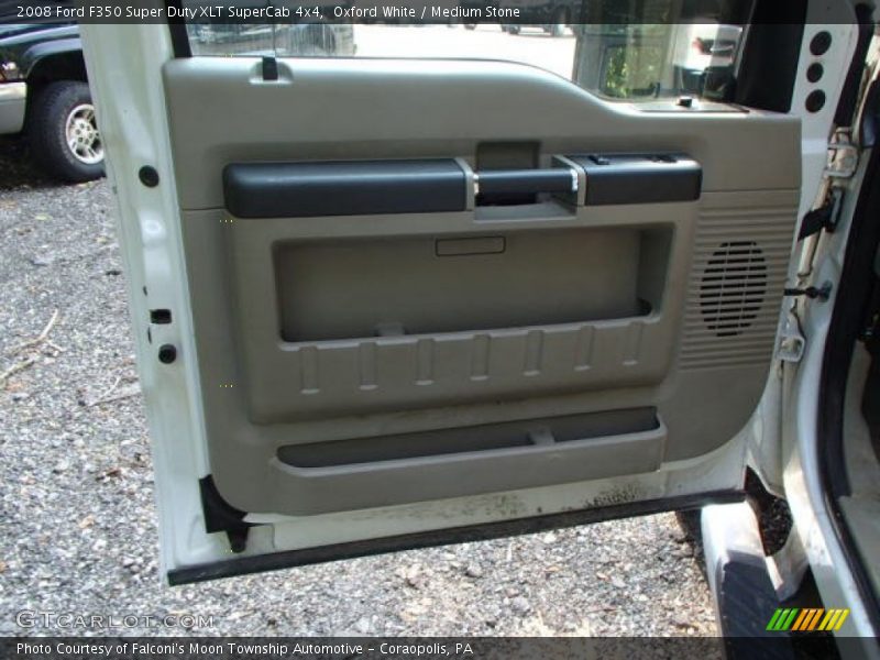 Oxford White / Medium Stone 2008 Ford F350 Super Duty XLT SuperCab 4x4