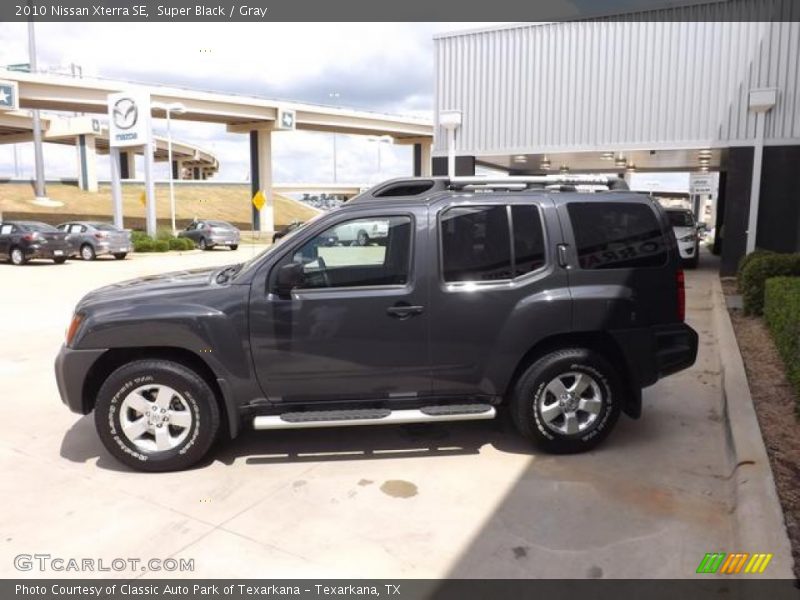 Super Black / Gray 2010 Nissan Xterra SE