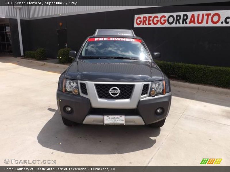 Super Black / Gray 2010 Nissan Xterra SE