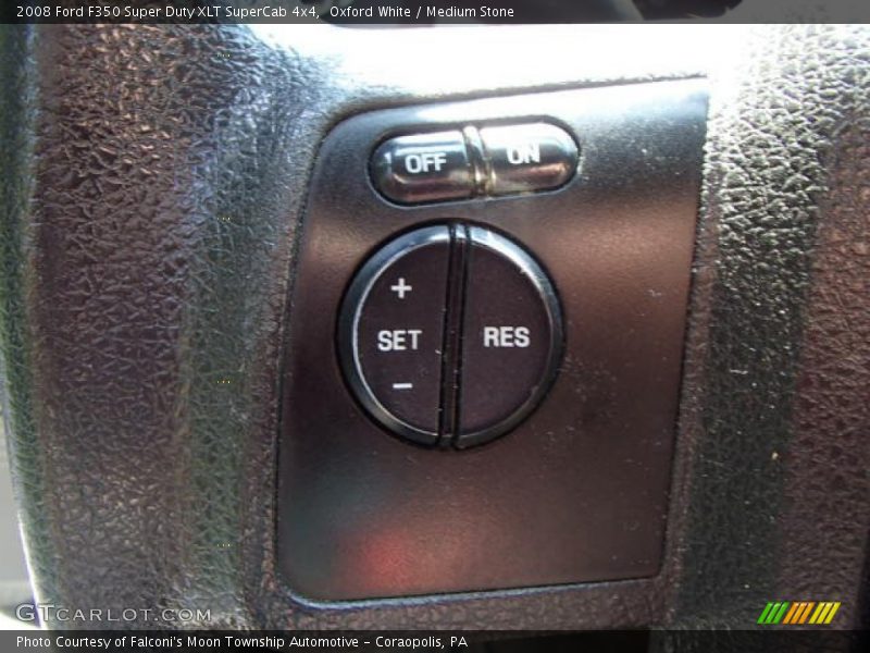Oxford White / Medium Stone 2008 Ford F350 Super Duty XLT SuperCab 4x4