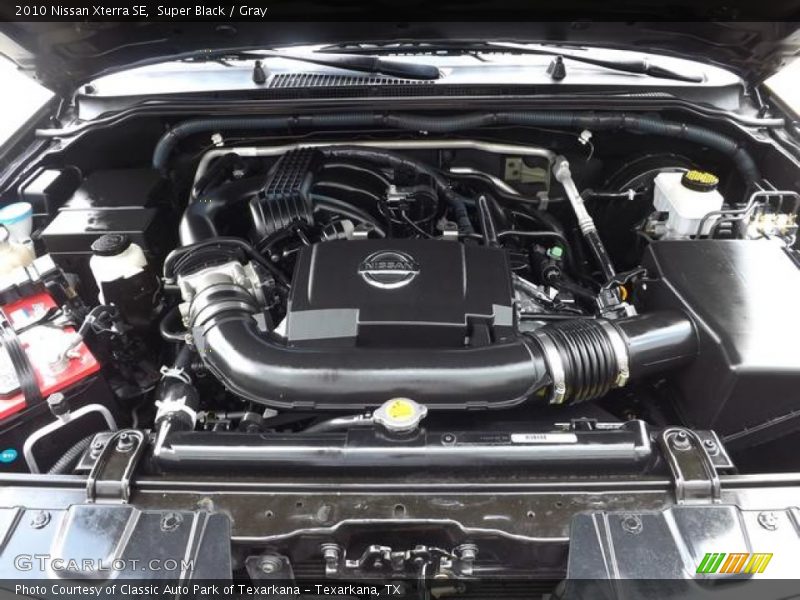 Super Black / Gray 2010 Nissan Xterra SE