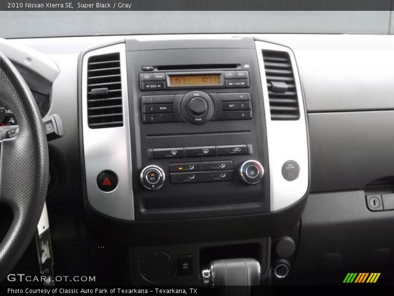 Super Black / Gray 2010 Nissan Xterra SE