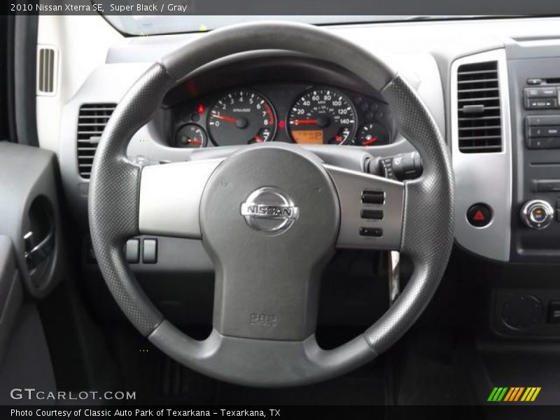 Super Black / Gray 2010 Nissan Xterra SE