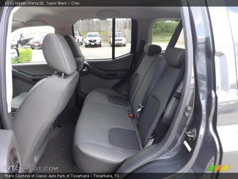 Super Black / Gray 2010 Nissan Xterra SE