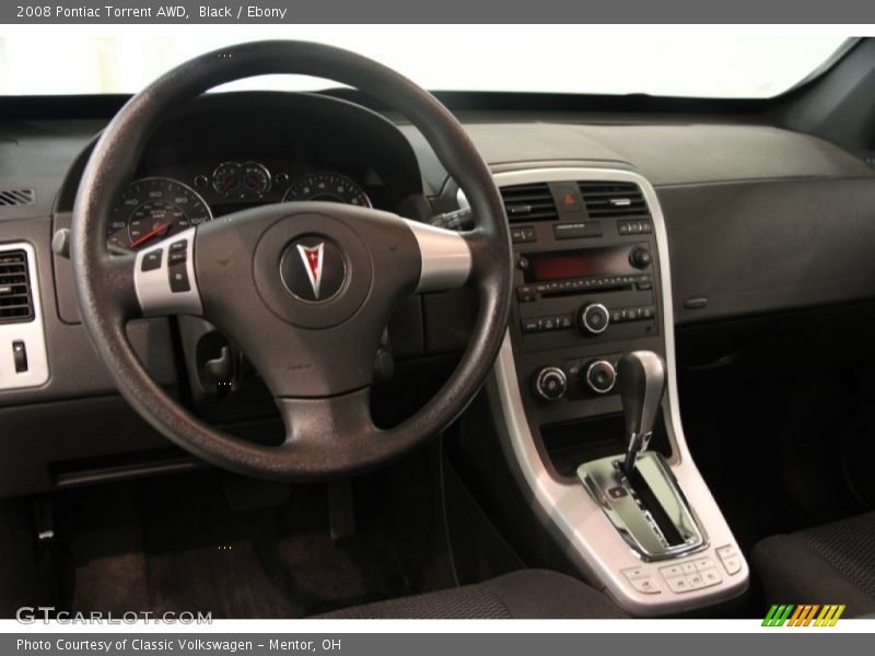 Black / Ebony 2008 Pontiac Torrent AWD