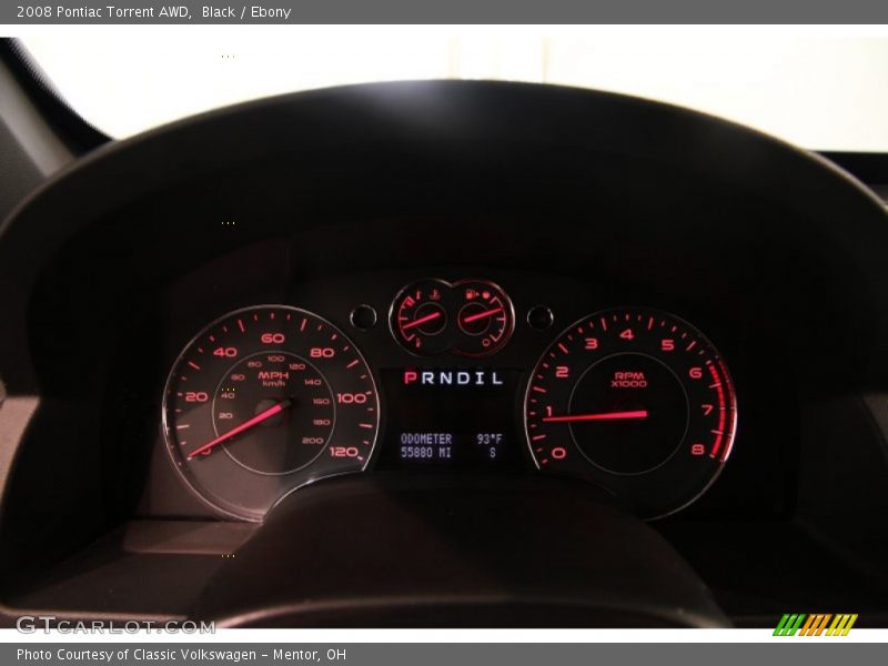 Black / Ebony 2008 Pontiac Torrent AWD