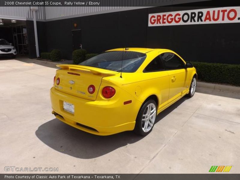 Rally Yellow / Ebony 2008 Chevrolet Cobalt SS Coupe