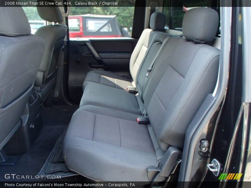Galaxy Black / Charcoal 2008 Nissan Titan SE Crew Cab 4x4