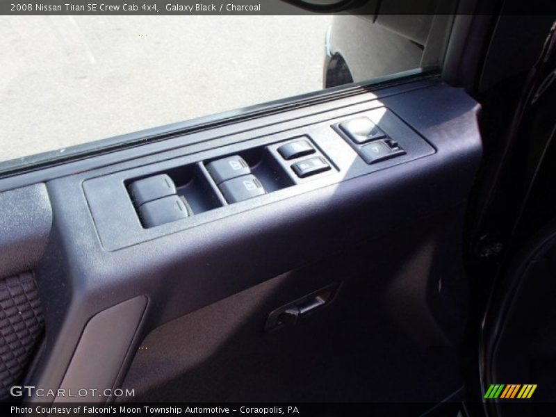 Galaxy Black / Charcoal 2008 Nissan Titan SE Crew Cab 4x4