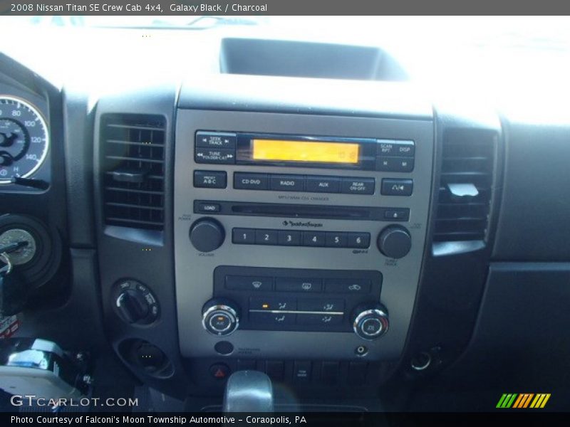 Galaxy Black / Charcoal 2008 Nissan Titan SE Crew Cab 4x4