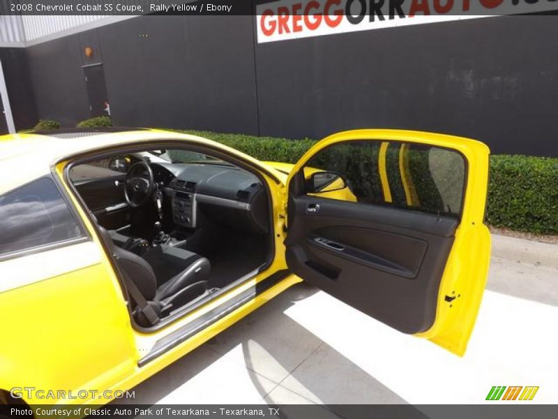Rally Yellow / Ebony 2008 Chevrolet Cobalt SS Coupe