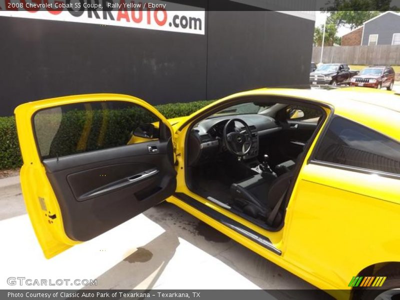 Rally Yellow / Ebony 2008 Chevrolet Cobalt SS Coupe