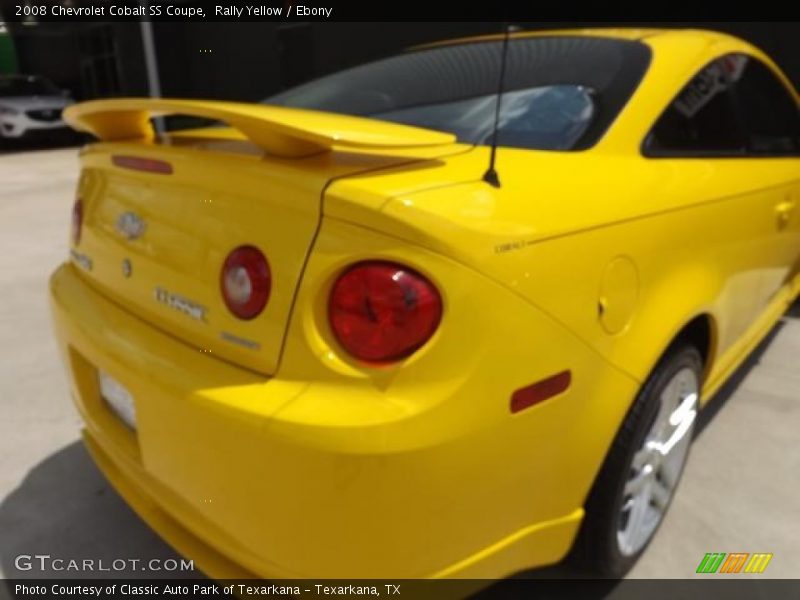 Rally Yellow / Ebony 2008 Chevrolet Cobalt SS Coupe