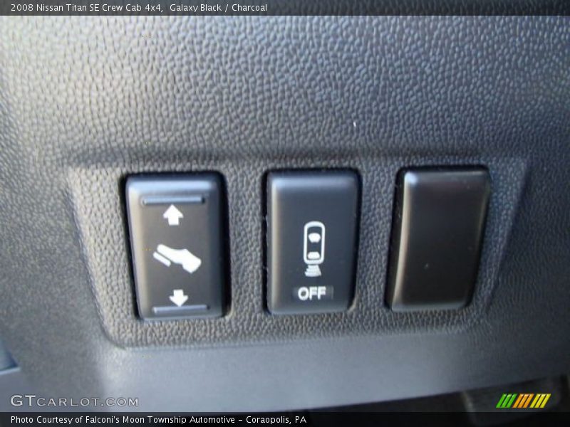 Galaxy Black / Charcoal 2008 Nissan Titan SE Crew Cab 4x4