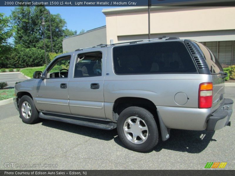 Light Pewter Metallic / Medium Gray 2000 Chevrolet Suburban 1500 LS 4x4