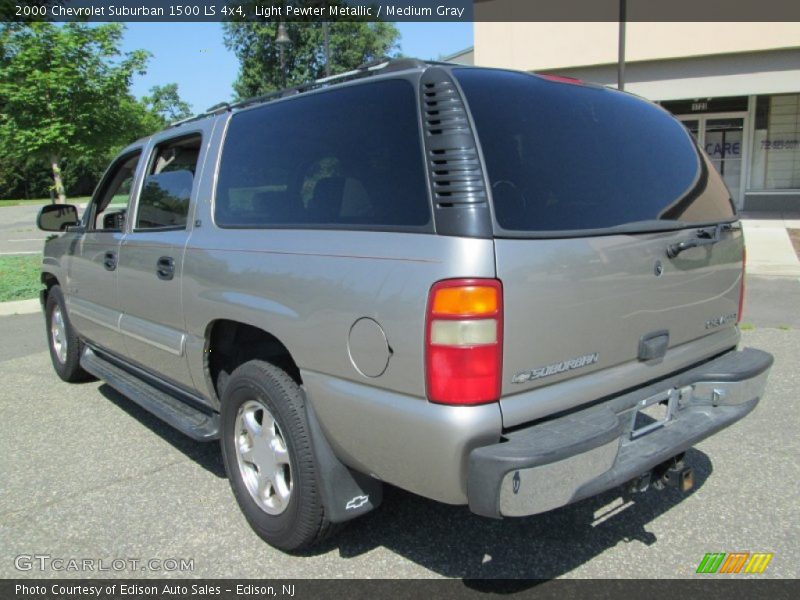Light Pewter Metallic / Medium Gray 2000 Chevrolet Suburban 1500 LS 4x4