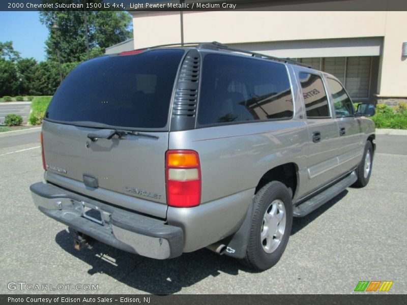 Light Pewter Metallic / Medium Gray 2000 Chevrolet Suburban 1500 LS 4x4